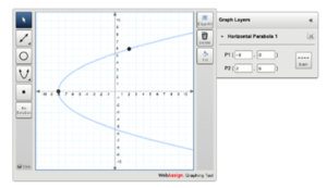 webassign graphing tool