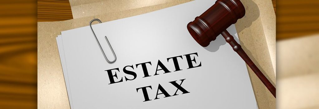 the words estate tax