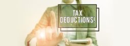 the words tax deductions