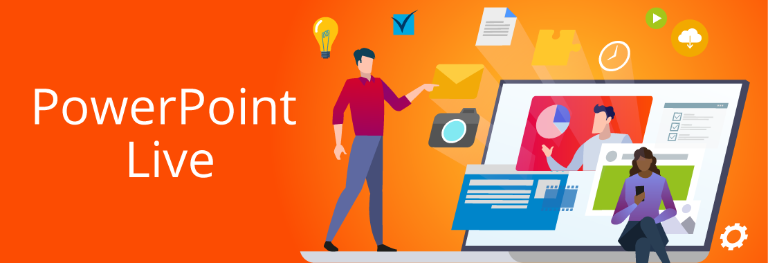 how to make live presentation in powerpoint
