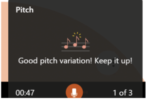 Pitch Evaluation in Presenter Coach
