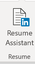 LinkedIn resume assistant