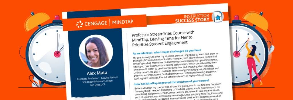 Image of MindTap Instructor Success Story for Alex Mata
