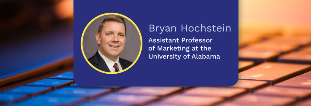 Image of Bryan Hochstein, Assistant Professor of Marketing at the University of Alabama