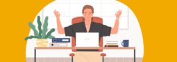 graphic of busy instructor at desk with ohm hands out to the sides