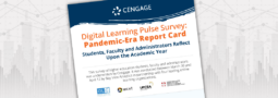 Screenshot of survey about digital learning