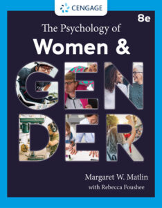 The Psychology of Women &amp; Gender, eighth edition