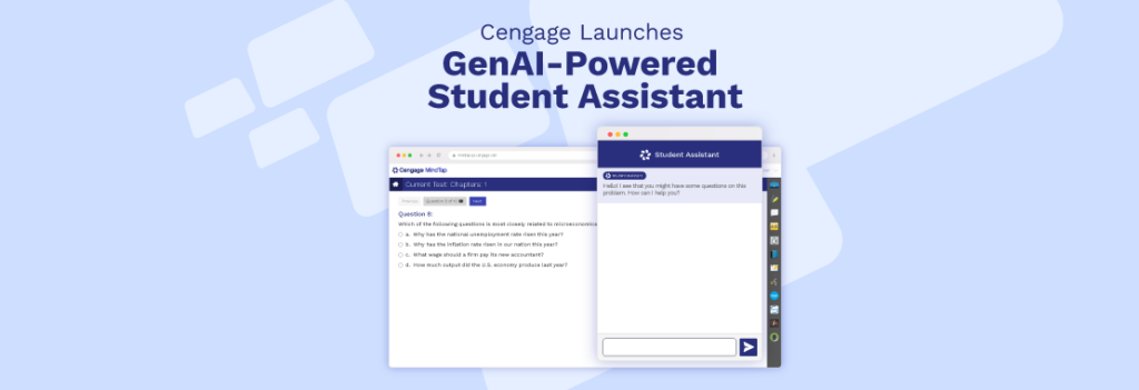 Cengage Launches GenAI-Powered Student Assistant