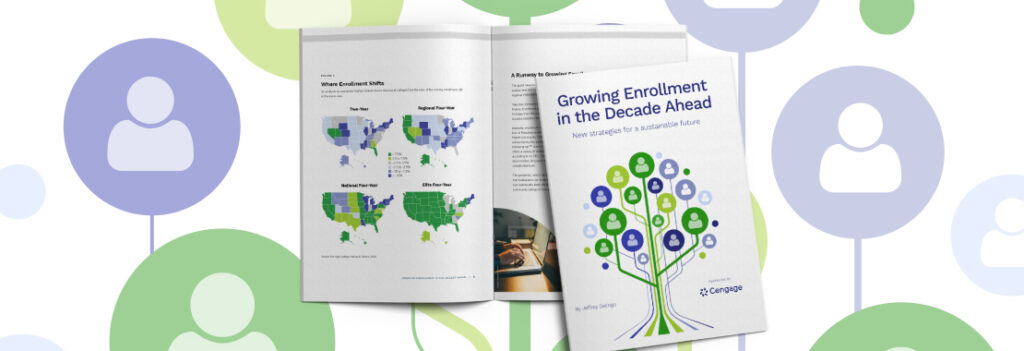 Jeff Selingo Enrollment whitepaper graphic.