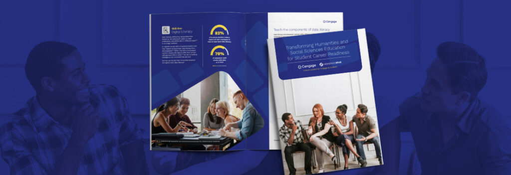 Cover image for White Paper, "Transforming Humanities and Social Sciences Education for Student Career Readiness."
